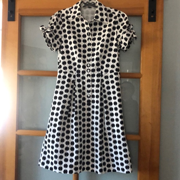 Club Monaco Dresses & Skirts - ClubMonaco Cotton Geometric DRESS Lined